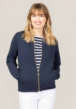 VESTE ML INDIGO VINELLY