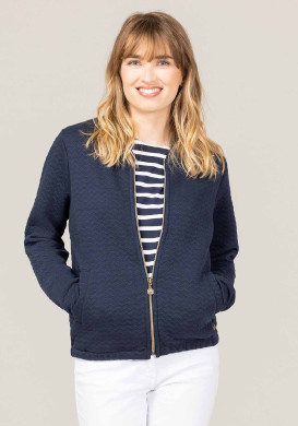 VESTE ML INDIGO VINELLY