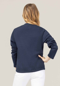 VESTE ML INDIGO VINELLY