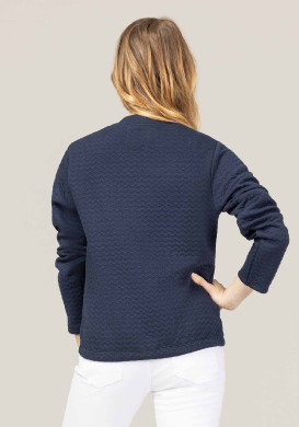 VESTE ML INDIGO VINELLY