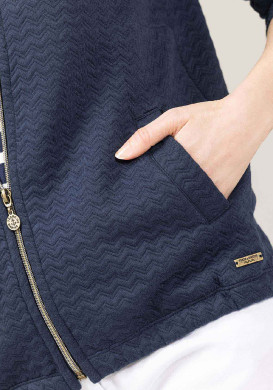 VESTE ML INDIGO VINELLY