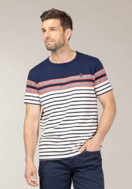 MARINIERE MC FOND GREGE RAYE MULTICOLORE TALBO