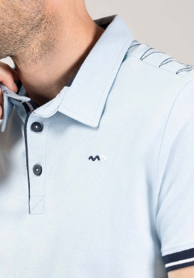 POLO MC BLEU AZURIN OLDUN POLO MC BLEU AZURIN OLDUN