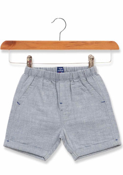 ENS SHORT + HAUT FOND BLANC RAYE BLEU EGOZINO
