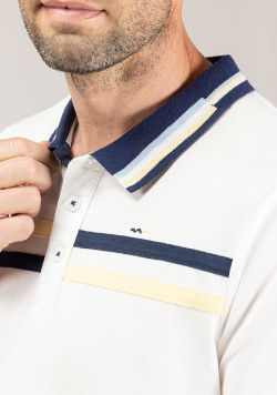 POLO MC BLANC ORIOL