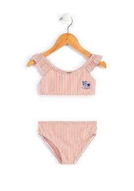 MAILLOT DE BAIN FOND BLANC RAYE ROSE BAVAYA MAILLOT DE BAIN FOND BLANC RAYE ROSE BAVAYA