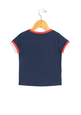 TEE SHIRT MC INDIGO THARA TEE SHIRT MC INDIGO THARA