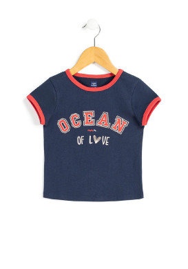 TEE SHIRT MC INDIGO THARA TEE SHIRT MC INDIGO THARA