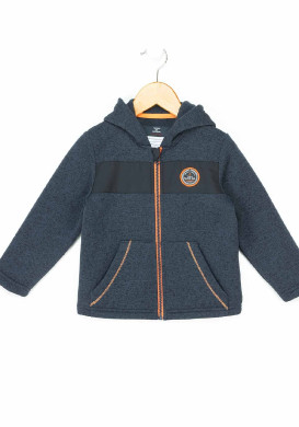 VESTE POLAIRE BLEU BILOY