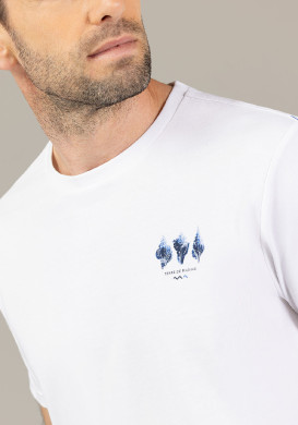 TEE SHIRT MC BLANC OPTIQUE TALHA