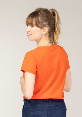 TEE SHIRT MC ORANGE TARINA TEE SHIRT MC ORANGE TARINA