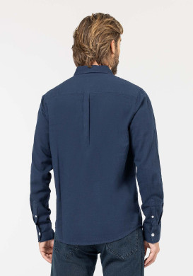 CHEMISE CHEMISIER ML INDIGO CHARLEY Chemise oxford coupe droite Homme