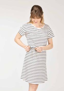 ROBE MC FOND GREGE RAYE INDIGO RANKO