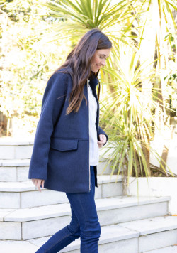 MANTEAU INDIGO XALAM