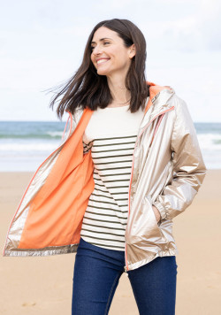 Coupe vent doré Femme