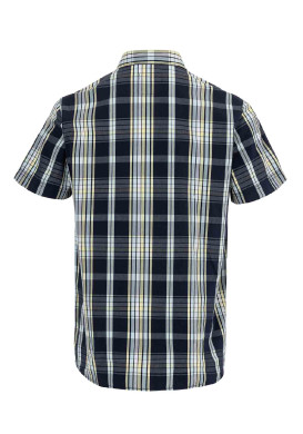 Chemise manches courtes à carreaux Homme Chemise manches courtes à carreaux Homme