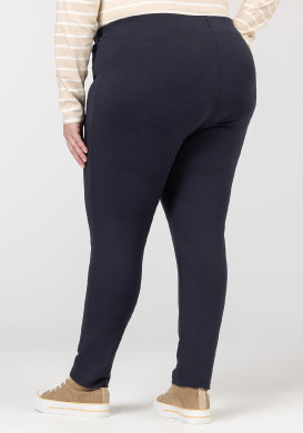 7/8EME INDIGO EPITA2 Pantalon milano 7/8ème bleu marine Femme