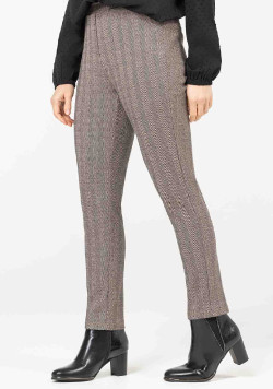 Pantalon beige 7/8ème Femme