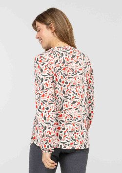 BLOUSE ML IMPRIME CLAPIE