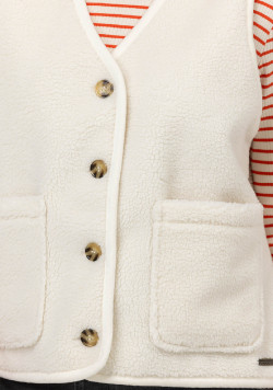 VESTE SsM BLANC CASSE GARET