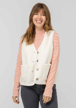 VESTE SsM BLANC CASSE GARET