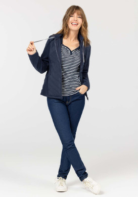 VESTE POLAIRE INDIGO VURIO VESTE POLAIRE INDIGO VURIO