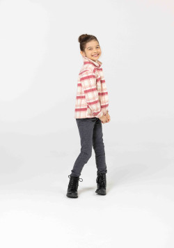 VESTE POLAIRE CARREAUX VIVIE