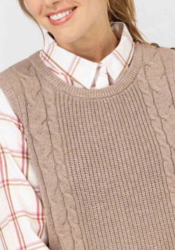 PULL BEIGE KARST