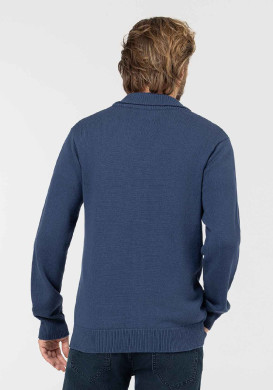 CARDIGAN TRICOT BLEU GENARO CARDIGAN TRICOT BLEU GENARO