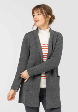 CARDIGAN TRICOT GRIS GAYA CARDIGAN TRICOT GRIS GAYA