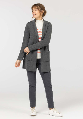 CARDIGAN TRICOT GRIS GAYA CARDIGAN TRICOT GRIS GAYA