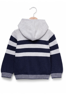 CARDIGAN TRICOT INDIGO GABINO