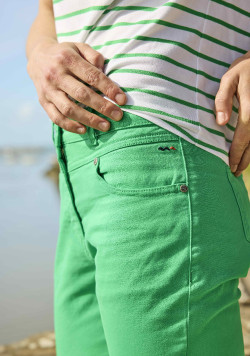 Pantalon 7/8ème vert Femme