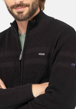 CARDIGAN TRICOT NOIR GIOVANI