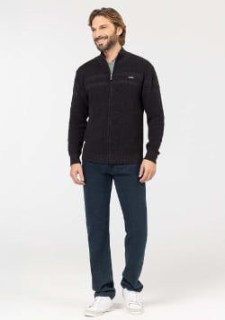 CARDIGAN TRICOT NOIR GIOVANI