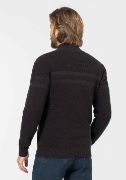CARDIGAN TRICOT NOIR GIOVANI