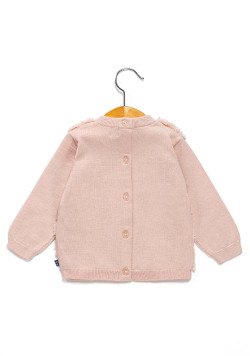 CARDIGAN TRICOT ROSE GELINE