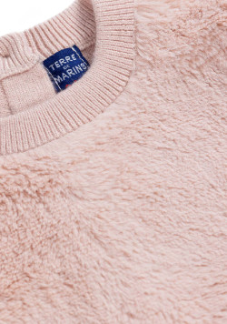 CARDIGAN TRICOT ROSE GELINE