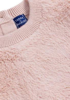 CARDIGAN TRICOT ROSE GELINE CARDIGAN TRICOT ROSE GELINE