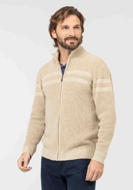 CARDIGAN TRICOT SABLE GIOVANI CARDIGAN TRICOT SABLE GIOVANI