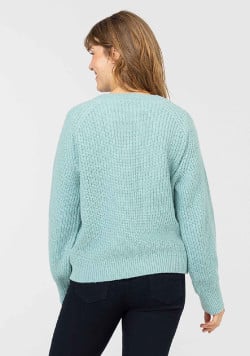 CARDIGAN TRICOT VERT GALI