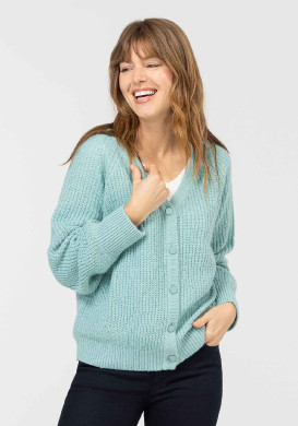 CARDIGAN TRICOT VERT GALI CARDIGAN TRICOT VERT GALI