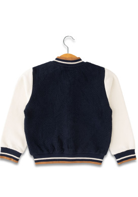 VESTE ML INDIGO VALOU Veste teddy en molleton Garçon