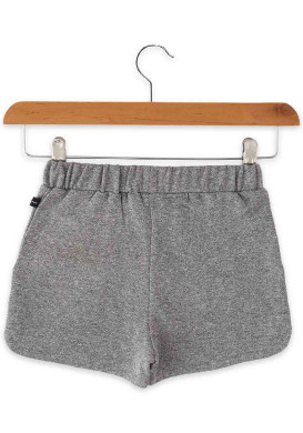 Short argent Fille