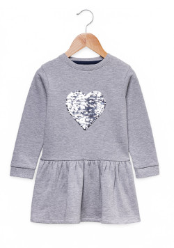 ROBE ML GRIS CHINE ROULINA