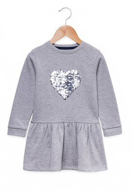 ROBE ML GRIS CHINE ROULINA