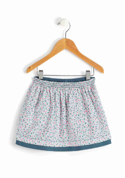 JUPE COURTE BLEU JAVIA
