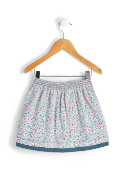JUPE COURTE BLEU JAVIA