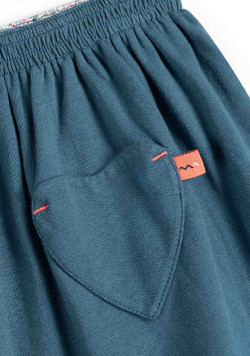 JUPE COURTE BLEU JAVIA