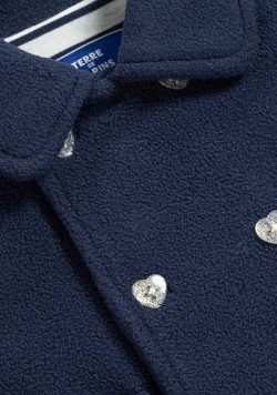 MANTEAU INDIGO XYLA